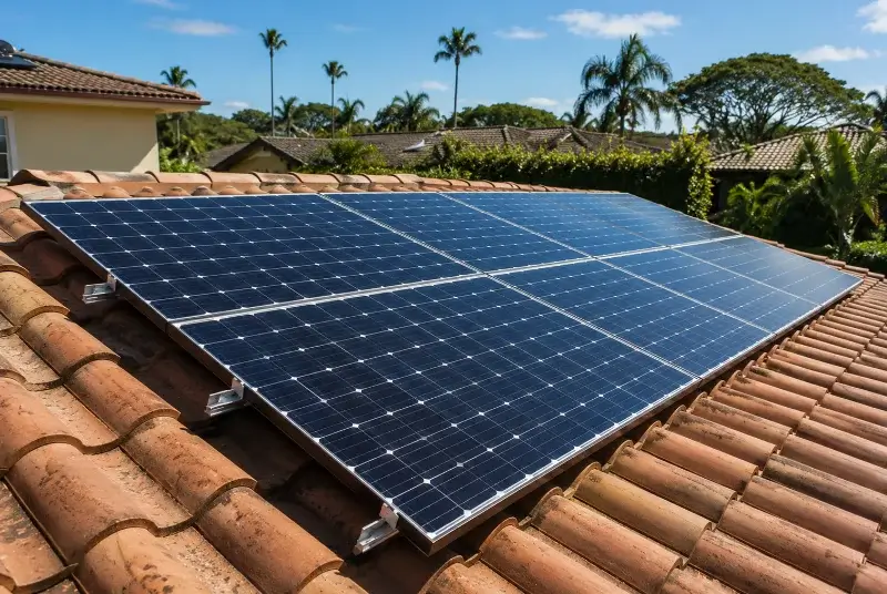 Installation de panneaux solaires à Limeyrat